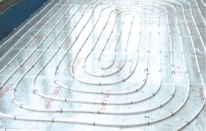 地板輻射太陽(yáng)能采暖案例